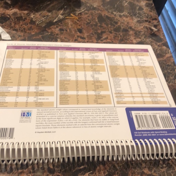 Student Lab Notebook: 100 Spiral Binding - Picture 3 of 8